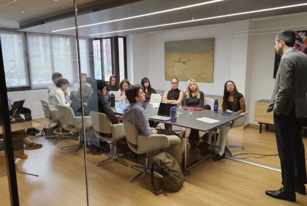 Estudiantes de Derecho de EEUU del programa The Lex Fellowship, en Vosseler Abogados.