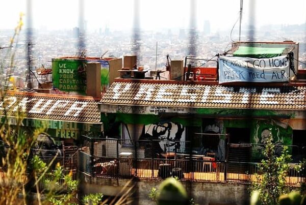 Imagen de una casa 'okupada'