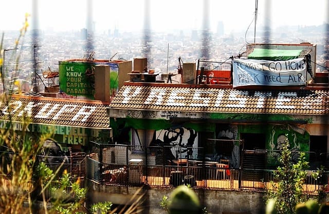 Imagen de una casa 'okupada'