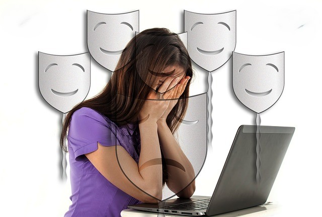 Imagen de una joven que sufre 'bullying'