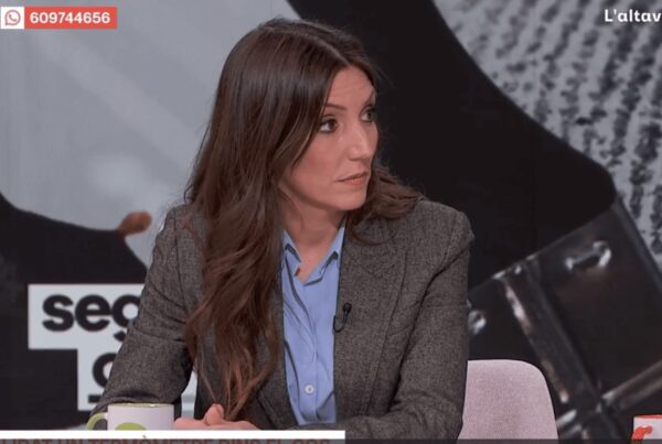 Mònica Santiago habla en el programa de TVE-Catalunya 'Segon cafè' del proceso legal ante una negligencia médica.
