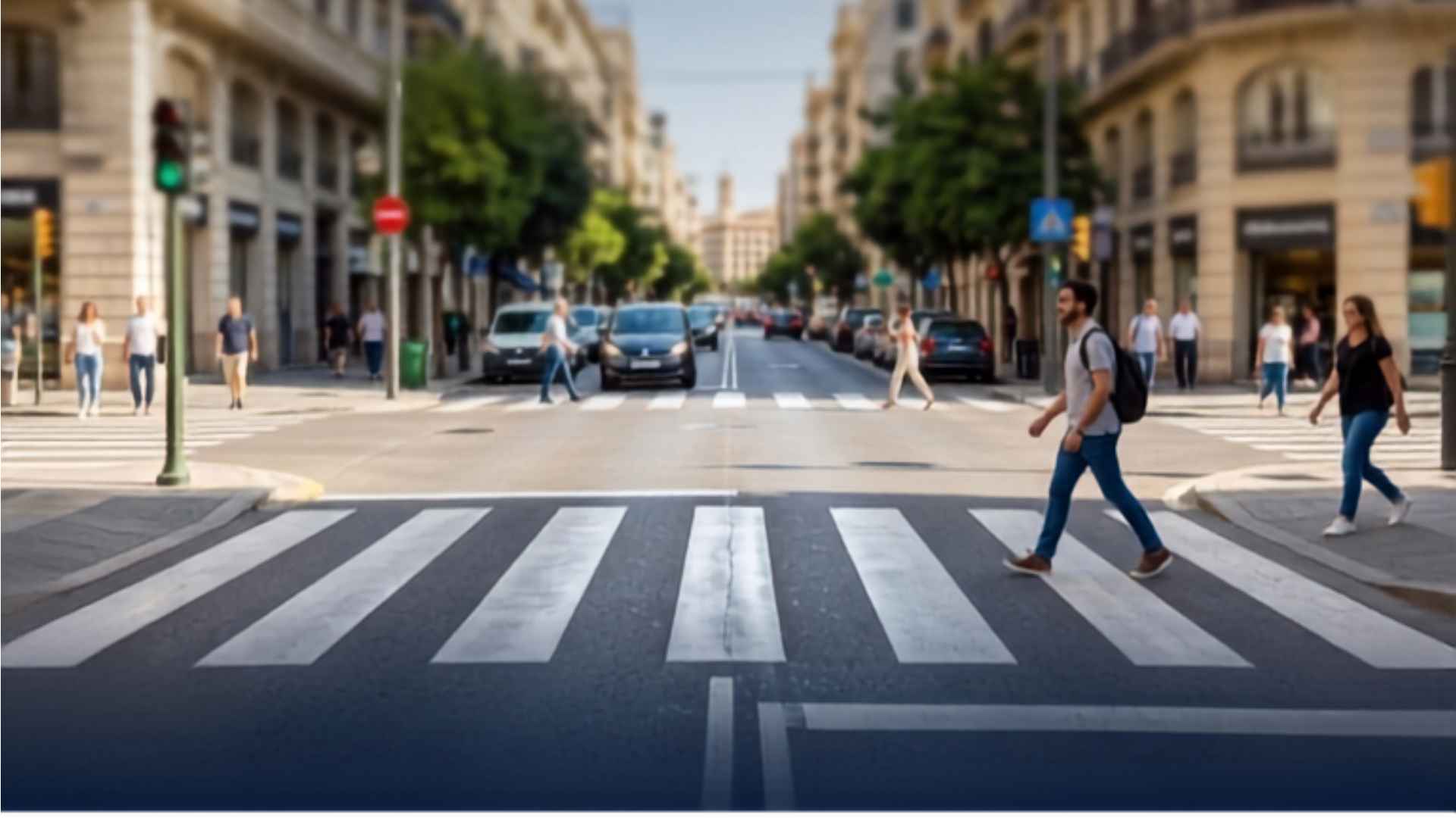 Imagen de recurso para un articulo sobre el dia del peatón.