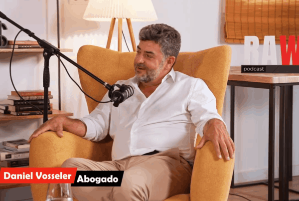 Daniel Vosseler, en el programa Raw Podcast